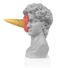 Figura  Moderna Ornamento Gelato David Figurine Home Decor Scultura Ufficio Libreria Desktop Art Decoration, B