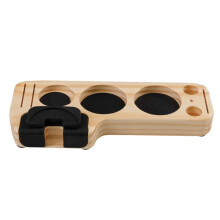 Coffee Tamper Holder Station Tamper Station Coffee Portafilter Holder Portable Espresso Tamp Station for Tamper,A