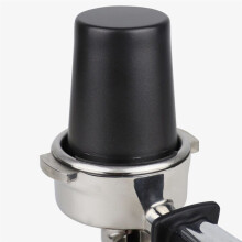 58 mm Espresso-Kaffee-Dosierauffangbecher, PulverzufüHrung, MaschinenbestäNdiger Teil, VerschleißVerteiler, KaffeezubehöRteile, Silber
