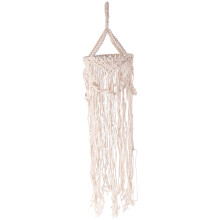 ŻYrandol Boho Decor RęCznie Tkany Urok Makrama śCienna WisząCa Kreatywna Domowa PięTrowa Dekoracja WnęTrz Klosz do Lampy Mandala