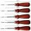 5 Beech Handle Leather Edger Hand DIY Leather Carving Tools Chamfering Shovel  Thinning 6