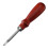 5 Beech Handle Leather Edger Hand DIY Leather Carving Tools Chamfering Shovel  Thinning 5