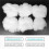 9PCS Clouds Decorations for Ceiling, Cotton Simulation Hanging Cloud Decoration, 3D Artificial Clouds Props 9