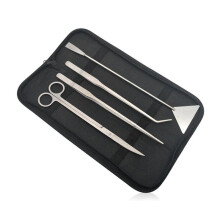 Aquarium Cleaning Tools Set Scissors Tweezers Aquatic Plant Grass Trimming Stainless Fish Tank Tools Aquarium
