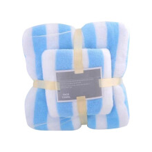 Bath Towel Set Quick Dry Bath Towels, Coral Velvet Soft Absorbent Bath Towels for Adults Face B