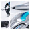 S1 2.4G High-Speed Remote Control Speedboat 30Km/H Waterproof Electric Remote Control Double Propoler Silver 3