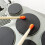 10 Pack Drumstick Weak , Silicone Quiet Tips for Silencing Drumming Practice, Drum Mute Accessories 10