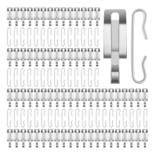 192 Pezzi Clip per Cavo Termico per Tetto Clip per Cavi e Kit Distanziatori Clip per Cavi Clip per Grondaia Clip per Cavi Esterni Clip per