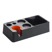 Stazione di Pressatura per Accessori per Caffè, Supporto per Tappetino Antimanomissione per Caffè Espresso Stazione di Supporto per Portafiltro per