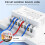 Tuya  WiFi Fan Light  Touch Wall Panel Voice Timer Control APP Remote Control Work for Alexa  Home A 5