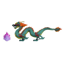 Dragon Statue Chinese Dragon Statue 2024 New Year of the Dragon Gift Animals Figure Chinese Lucky Sculpture,A