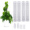 Stackable Transparent Plastic Moss Pole for Plants Monstera , Indoor Plant Accessories Support Stakes, Plant Stakes 3