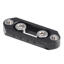 FüR Nato Slider 4,9 cm Universalkamera KaninchenkäFig Schiebeschlitz Tragegriff Schnellverschluss Nato Kameraschienenschieber