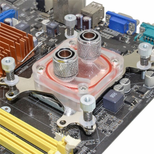 New Cpu Water Block Water Cooling Water Cooled Block Computer Cooling Radiator for Computer Cooler Cooling 2