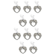 Christmas Ornaments Angel Wing a Piece of Heart is in Heaven Ornament for Christmas Tree Double Sided Memorial Ornament