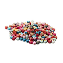 1000Pcs Acrylic Alphabet Letter Beads Round Beads 7mm Letter Beads Bulk for DIY Bracelet Necklace Jewelry Making