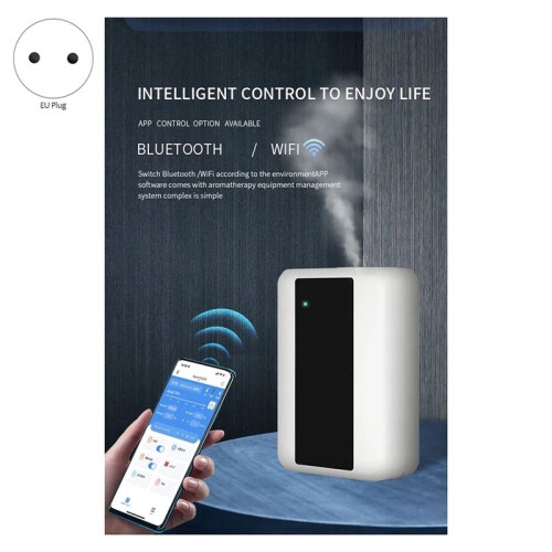 WIFI Oils Diffuser Auto Flavoring Scent Machine for Hotel Room Fragrance Home Essential Oils Diffuser EU Plug 2