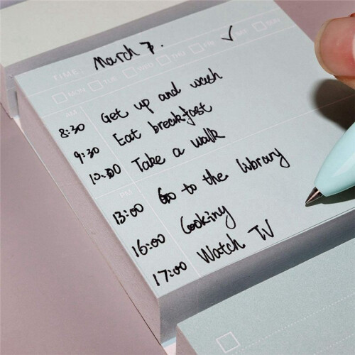 Portable Blank Sticky Notes, Self-Stick Index Tabs Organizer for Planner, Journal, Calendar, 480 Sheets, Green 2