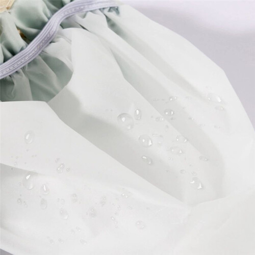 4 Pack Waterproof Reusable Shower Cap, Elastic Bathing Shower Hat Double Layers Bathing Hair Cap Bath Cap 2