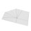 Cesta de comida plegable cosida Tpl transparente 20.3cm/8in 8