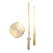 Aiguilles D'Horloge 3D, Aiguilles de MéCanisme de Mouvement D'Horloge Bricolage, Remplacement de PièCe D'Accessoires Muraux, Or