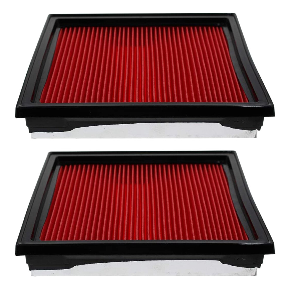 2Pcs Car Engine Air Filter For 370Z 350Z Qx50 Q40 Q60 Ex35 Ex37 G37 G35 G25 16546-Jk20a 6033000113306