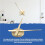 3D Clock Hands,DIY Large Clock Movement Mechanism Needles,Wall Accessories Part Replacement,Gold 4