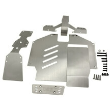 Nueva Armadura de Chasis Armadura de ProteccióN de Eje de Metal para 1/7 Unlimited Desert Racer UDR