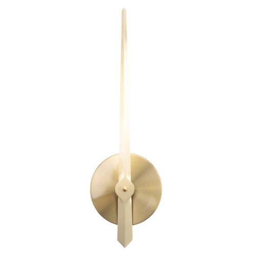 3D Clock Hands,DIY Large Clock Movement Mechanism Needles,Wall Accessories Part Replacement,Gold 2
