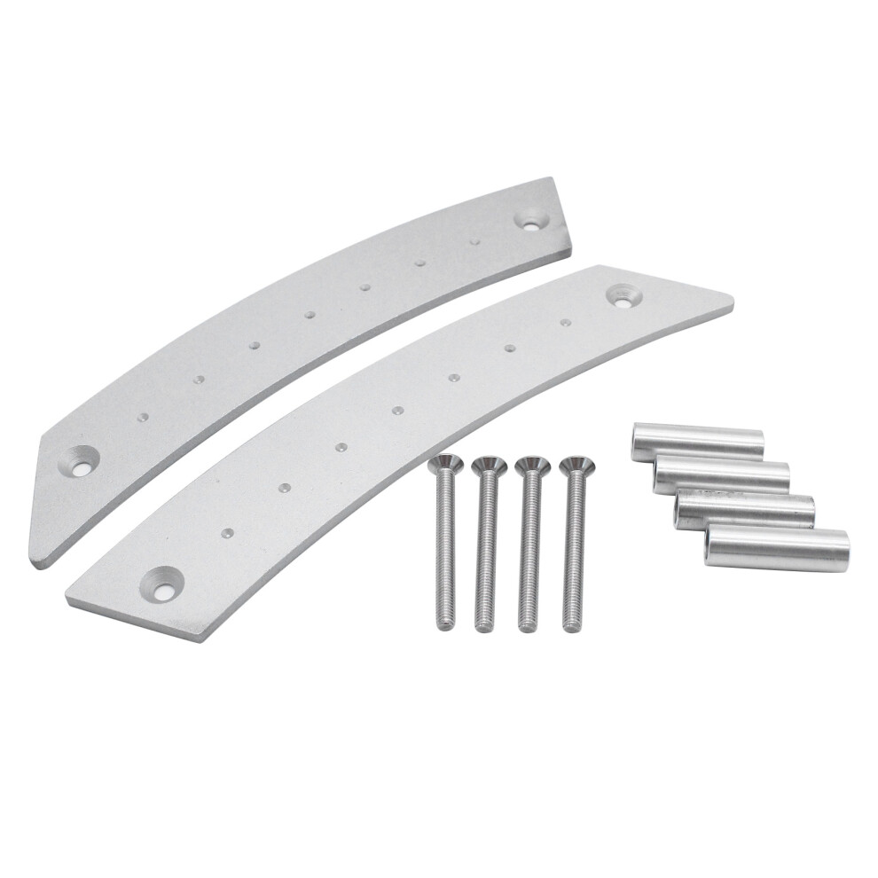 1Pair Metal Door Panel Pull Handle Set For Beetle 1998-2010 Interior Door Grab Pull Handles Replacement Silver 6032770354902