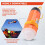 2Pcs LED Life Jacket Emergency Light Surf Life Jacket Light LED Life Jacket Light  Saving Flashlight Sea Water 3
