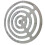 Leather Cutting Tools Corner Cutting Ruler Metal Concentric Circles Template Round Leather Corner Punch 6