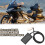 Motorcycle USB AUX  Car Digital Music CD Changer Adapter for  Goldwing GL1800 2