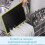 Chopping Board with Defrosting Function - Twin Pack - 3X Faster -with Integrated Knife Sharpener and Spice Grater 9