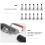 12Pcs Universal Tip Capacitive Stylus Touch Screen Pen Nibs Silicone Replacement Pencil Tip for Tablet Mobile Phone 3