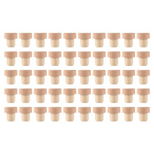50Pc Wine Bottle Cork T Shaped Cork Plugs for Wine Cork Wine Stopper Reusable Wine Corks Wooden and Rubber Wine Stopper