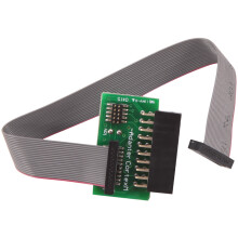 Placa de Interface Redonda de Cabo JTAG (2X10 2,54 Mm) para SWD (2X10 1,27)