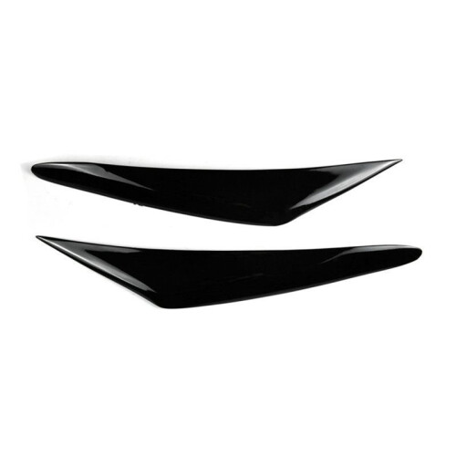 Car Front Headlight Eyebrow  Light Eyelid Eyebrow Resin Headlight Eyebrow for  3 2017-2019 2