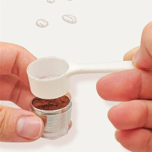 Nachfüllbare Kaffeekapsel Aus Edelstahl, Filterbecher für Italienische Kaffeekapseln Aus Edelstahl, Pulverfüller mit Deckel C