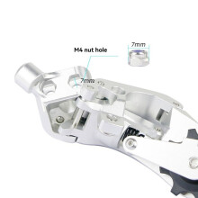 Fiets Derailleur Transmissie voor Cline 5/6/7 Speed Vouwfiets Speed Achterderailleur Fietsaccessoires,C