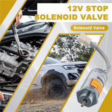 Nova Válvula Solenóide de Parada de 12 V 897183-0141 MV1-70B para Motor para 3LD1 3LD2 4LE1 3LB1 4LB1