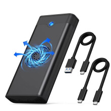 M2 SSD Case M.2 NVMe  SSD Enclosure Adapter 10Gbps USB 3.2 Gen2 USB C External Enclosure Supports M and B M Keys