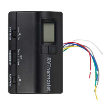 83303862 Digitaler Wandthermostat RV-Thermostat Ersatzteile Professionelle Temperatureinstellung für Thermostat Schwarz