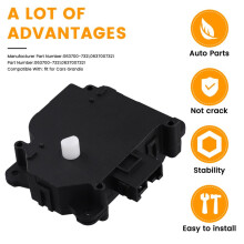 Motor Atuador de Aba de Controle Climático de Carro HVAC Motor 063700-7321 Adequado para Grandis