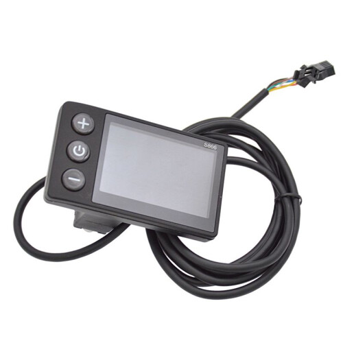 S866 24V/36V/48V Electric Bicycle Display S866 LCD Screen Meter Ebike Power Assisted Scooter Control Panel Dashboard 2