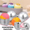Moldes BathBomb, Molde de Metal BathBomb de 2,1 Polegadas, Prensa BathBomb para Suprimentos de Fabricação DIY, para Artesanato 6