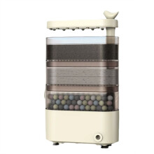 Tanque de Tartaruga Filtro de Cachoeira Água Baixa 3 em 1 Sucção Purificação Recirculação Caixa de Filtro Limpeza Fecal