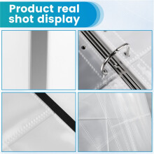3inch Pocket Photocard Binder 30pcs Inner Pages Photo Albums Poka Binder Collector Book Binder Background Paper