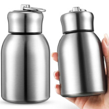 2 Pcs 10oz  Stainless Steel Water Bottle Slim Insulated Thermal Water Bottle Small Vacuum Hot Cold Water Bottle Bulk