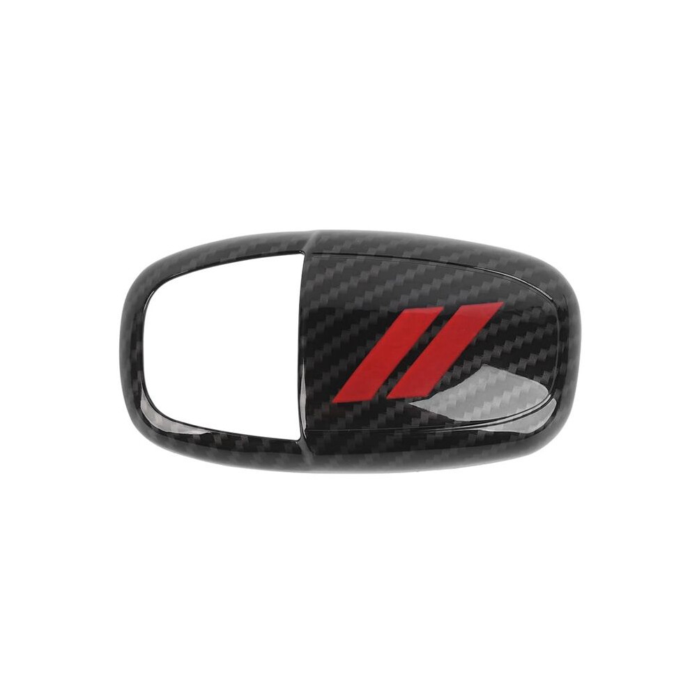 Carbon Fiber Gear Shift Knob Cover Trim For Charger Challenger 2015-2024 Durango 2018-2024 A 4714174456575